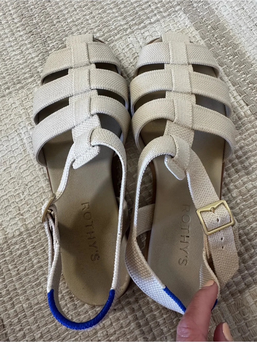 Rothy’s Fisherman Sandals Coconut